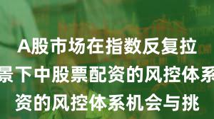 A股市场在指数反复拉锯阶段背景下中股票配资的风控体系机会与挑