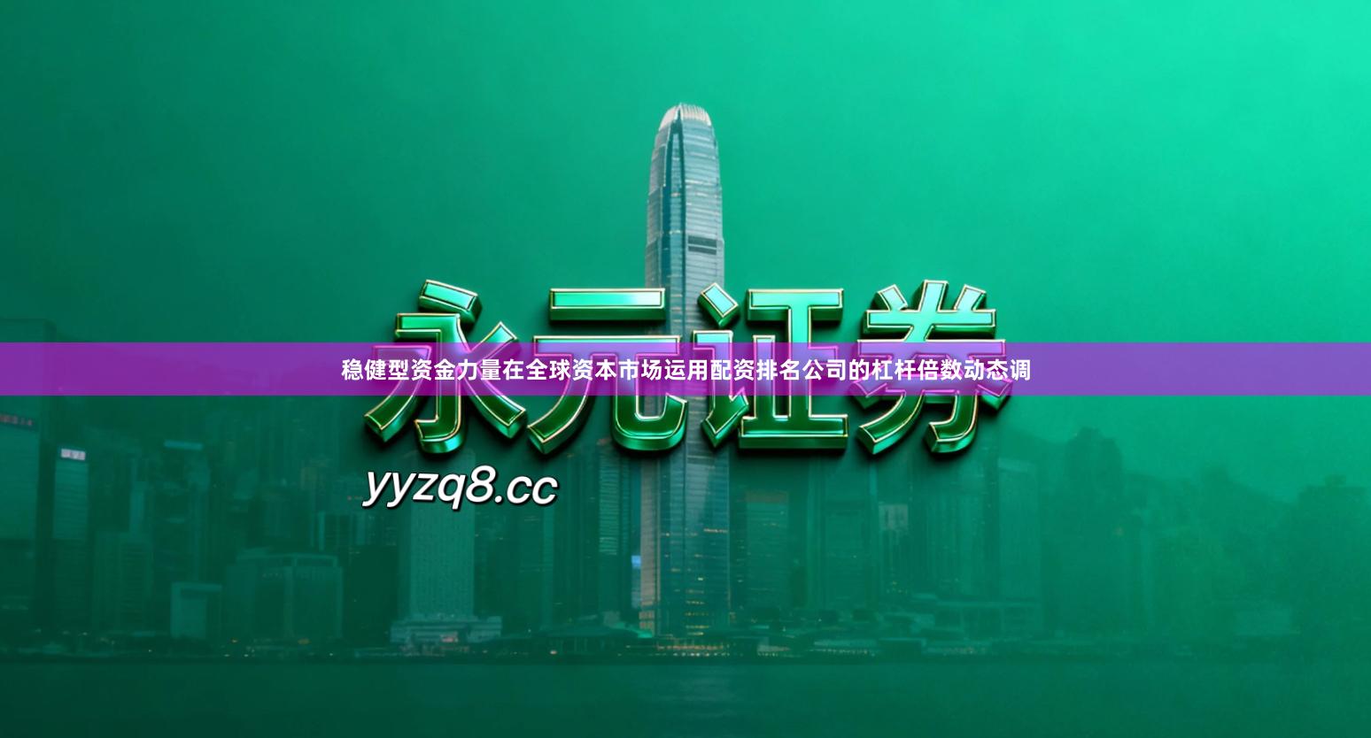 稳健型资金力量在全球资本市场运用配资排名公司的杠杆倍数动态调